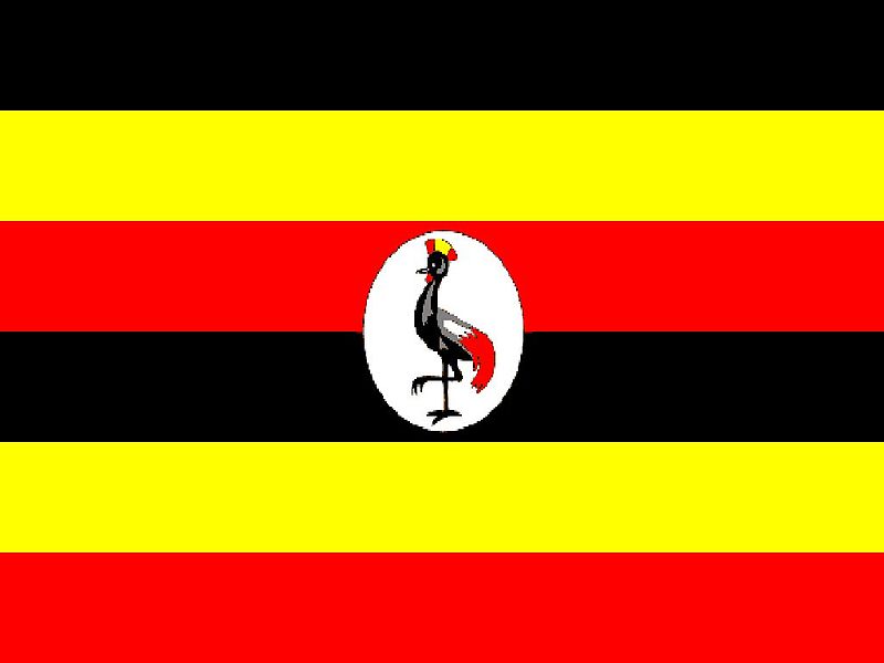 De Oegandese vlag
