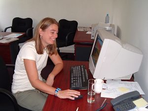 Op kantoor